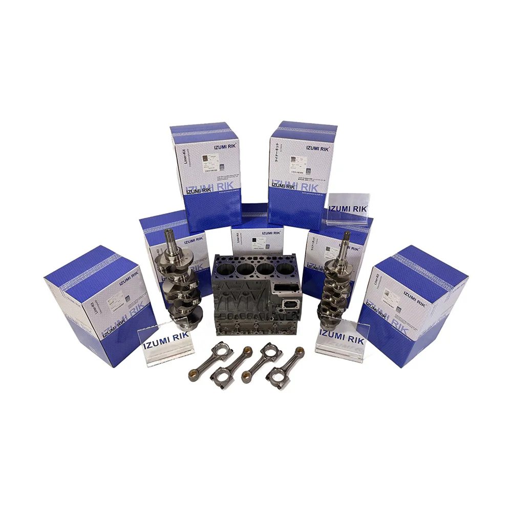 IZUMI RIK 4D87 4D88E Cylinder Block Assembly Series for Komatsu Durable Engine Parts