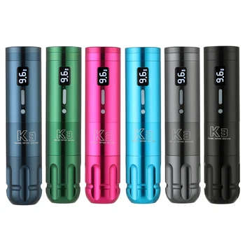 LCDディスプレイワイヤレスペンタトゥーマシンK3プロフェッショナル