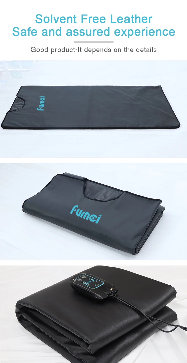 100factory Best Rated Customizable Infrared Sauna Blanket With Stone 1