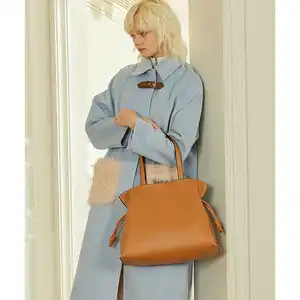 Vintage Large Cow Leather Women Shoulder Bags Retro Genuine Leather Designer Handbags Famous Brands Real Leather Soft Tote Bag