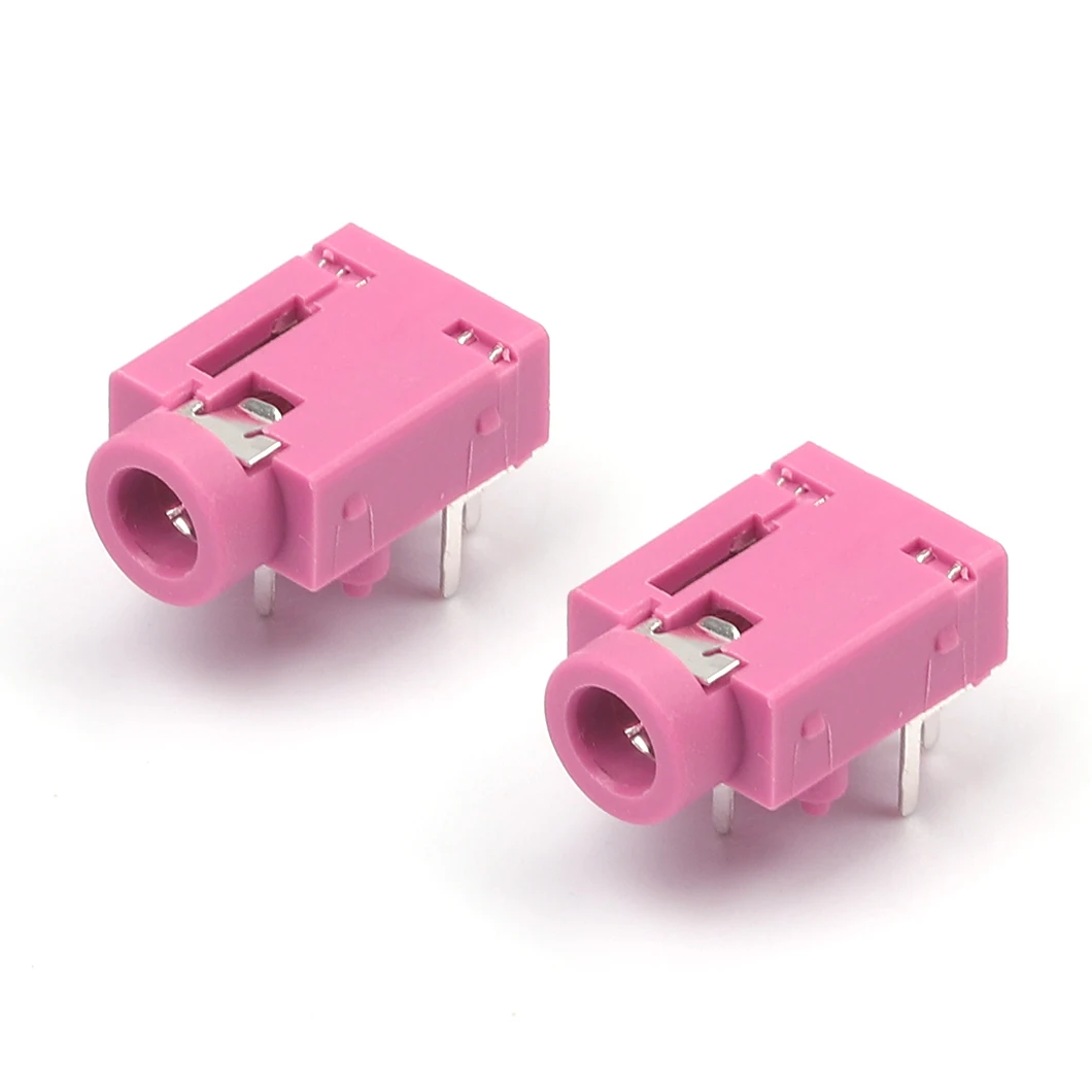 3.5mm Headphones Stereo Audio Jack - 6 Pin PCB Panel Mount
