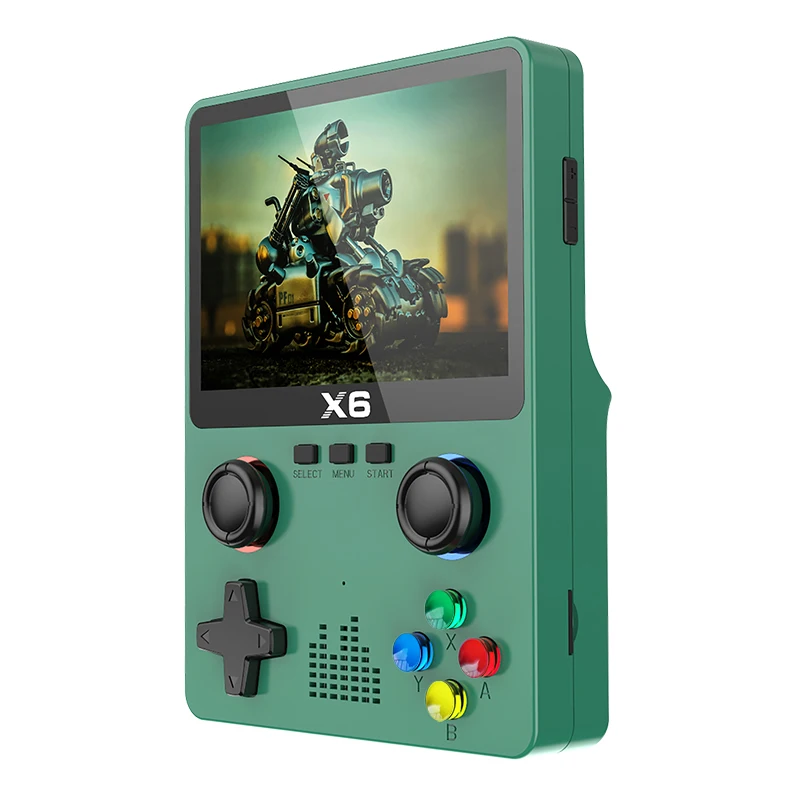 デュアル 3D ロッカー付き X6 ハンドヘルド ゲーム コンソール、3.5 イ Amazon.co.jp: X6ハンドヘルドゲームコンソール、デュアル3D
