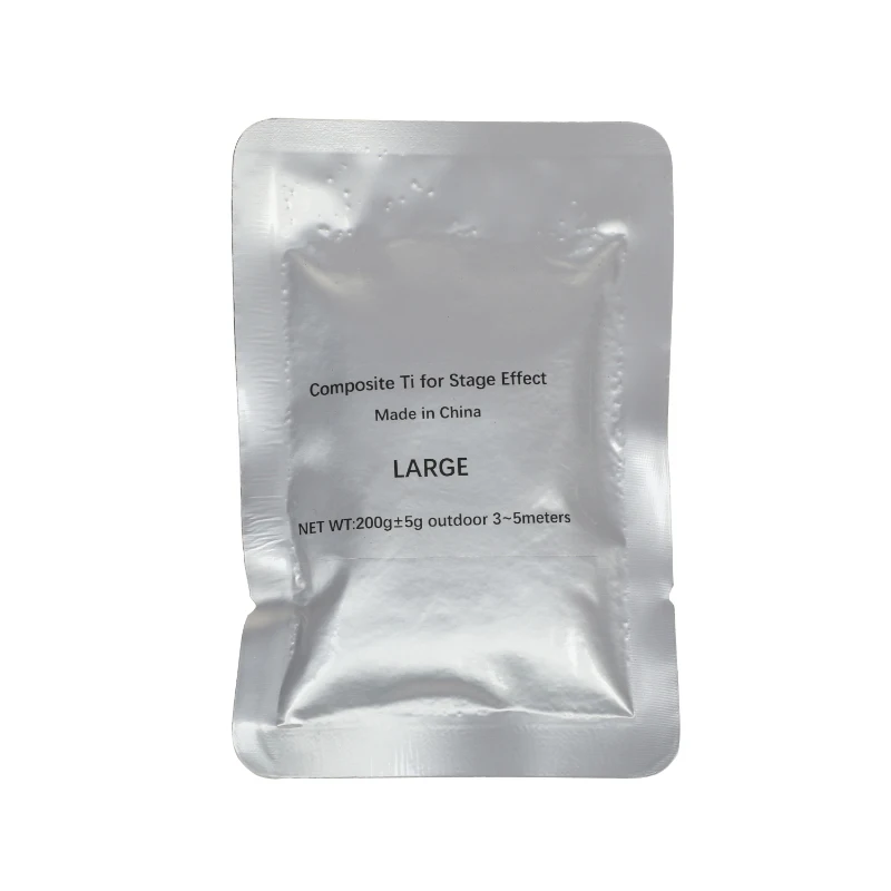 200g Ti Powder for Cold Spark Machine Titanium Powder for Wedding