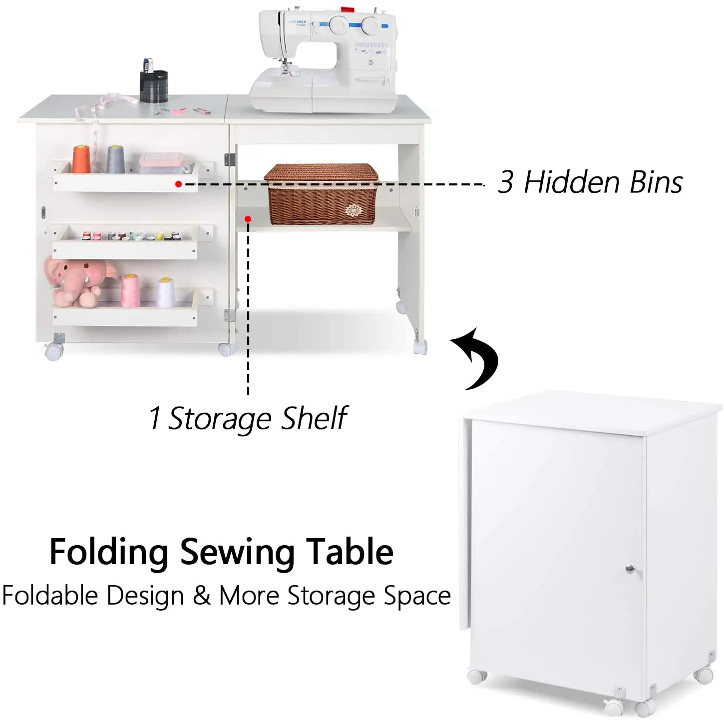mesa de coser plegable sólida y económica para cada espacio - Alibaba.com