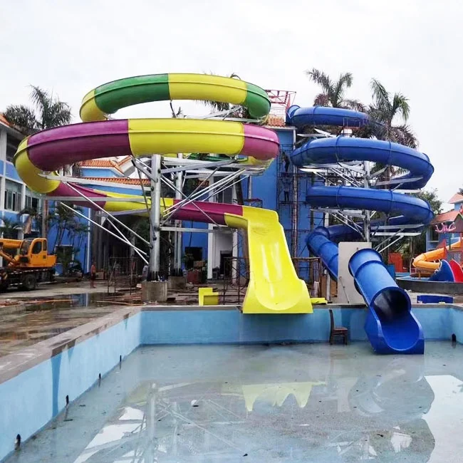 Toboggan à Eau Double Balinco - 4.8m De Long Avec 2 Planches De Surf - Amusement Garanti !
