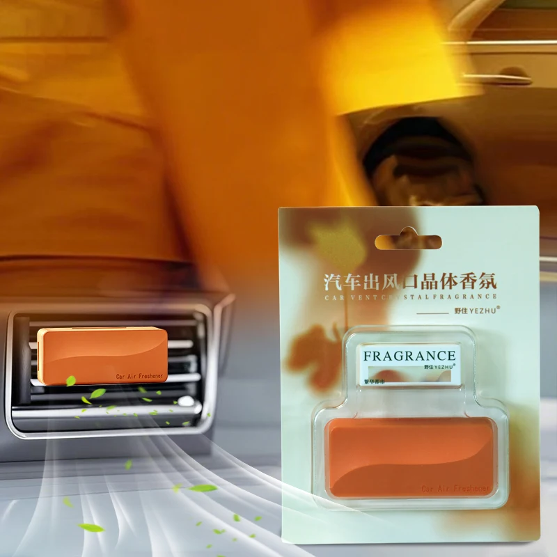 New Design Customization Durable Car air Outlet Clip Solid Fragrance Diffuser Car Perfume air Freshener