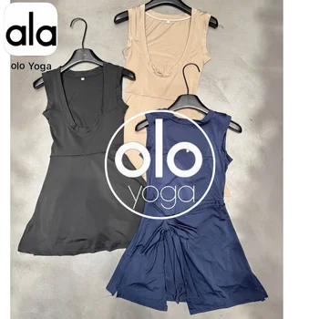 New High Quality Solid Activewear Sports Breathable Set Women's Fitness Workout Yoga designer AL Sportswear