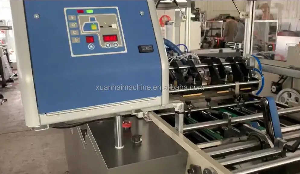 ZF-800Plus Automatic Food Lunch Carton Erecting Forming Machine