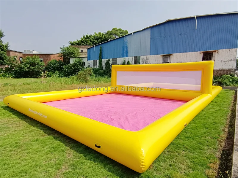 Custom Commercial Grade Inflatable Water Volleyball Court Inflatable