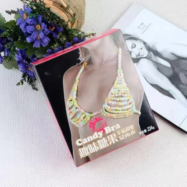 Sexy Dextrose Bikini Candy Bra-edible Women