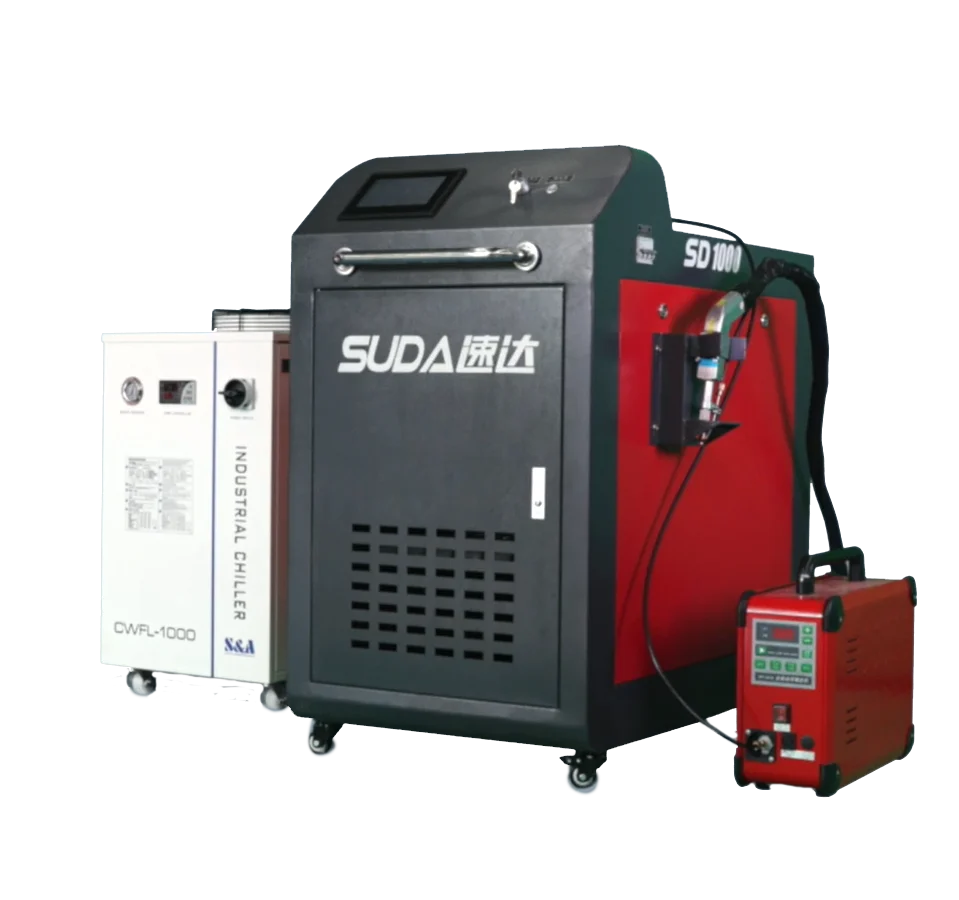 Multifunctional Easy Operating Aluminum Metal Portable SUDA 1500w Handheld Fiber Laser Welding Machine
