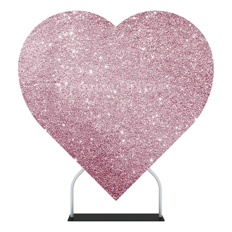 Фон для Дня Святого Валентина Натяжная ткань графическая подставка в форме сердца размер наволочка