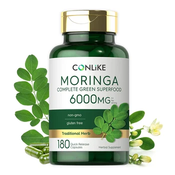 supplements organic customize moringa leaf powder bulk moringa capsules Biocaro OEM