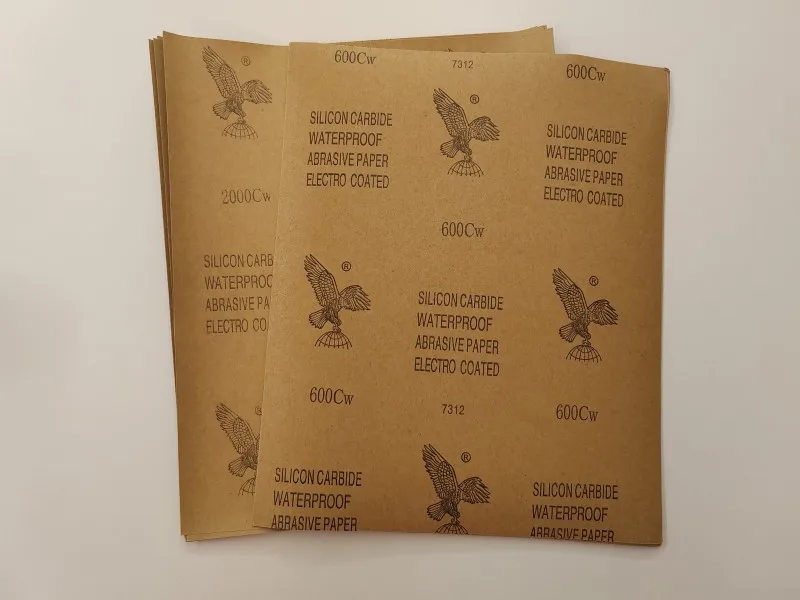 High Quality Water Sandpaper 60grits 5000 grits Abrasive paper