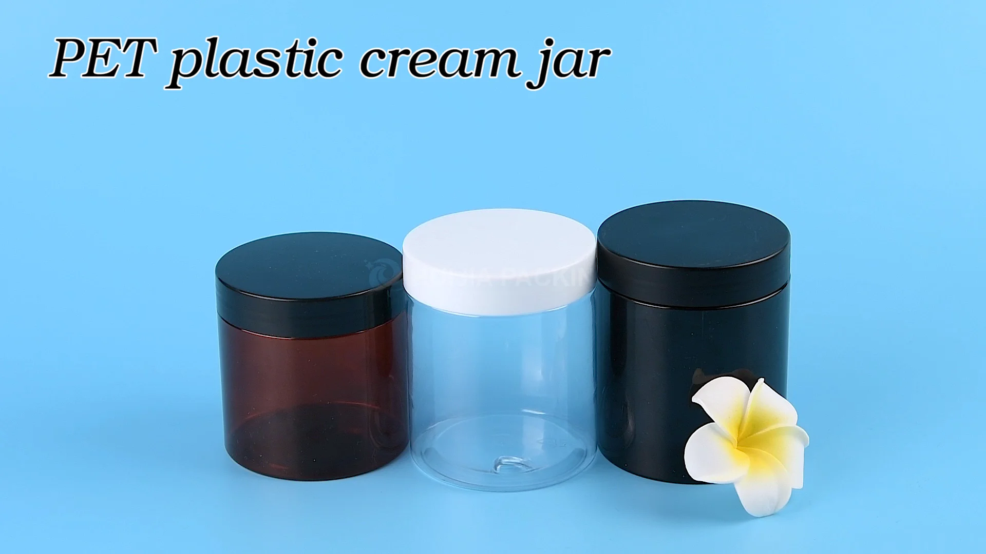 Cosmetic Packaging 100ml 150ml 200ml 250ml 300ml Clear Amber Pet