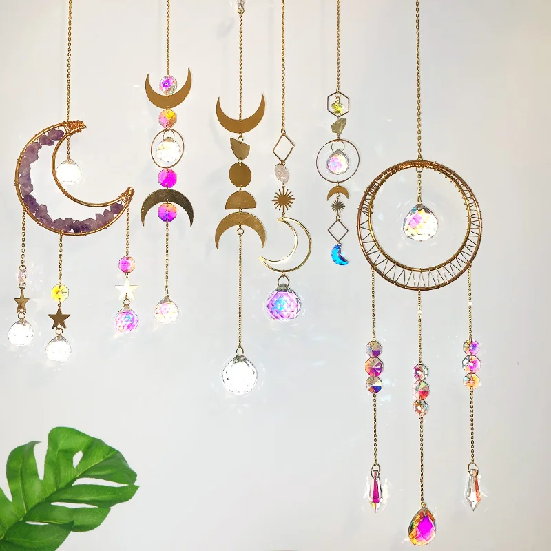 Оптовая продажа, высокий кварц k9, Хрустальный Ловец Солнца, Хрустальный Ловец Солнца, подвесные солнцезащитные очки для украшения