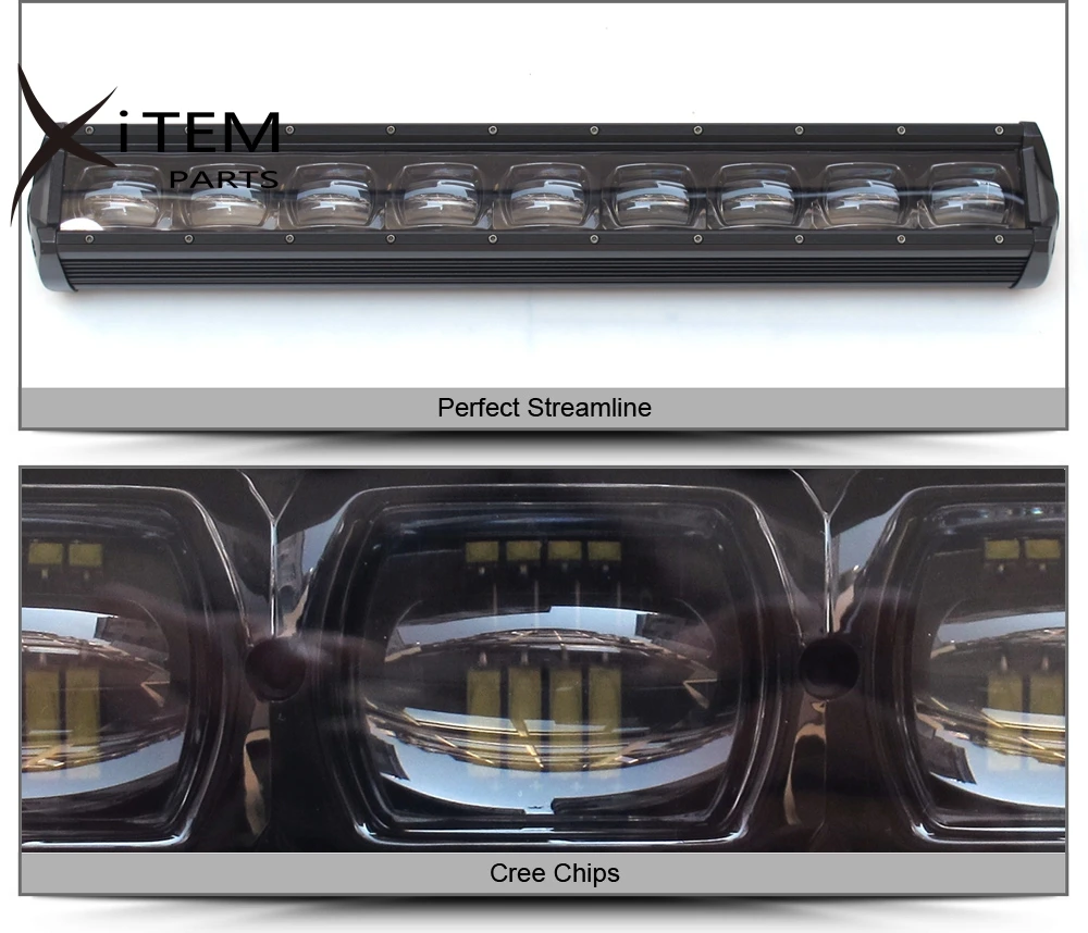 Offroad LED Light bar 6D 8 Inch LED Work Light bar for Offroad ATV UTV UAZ Driving Led