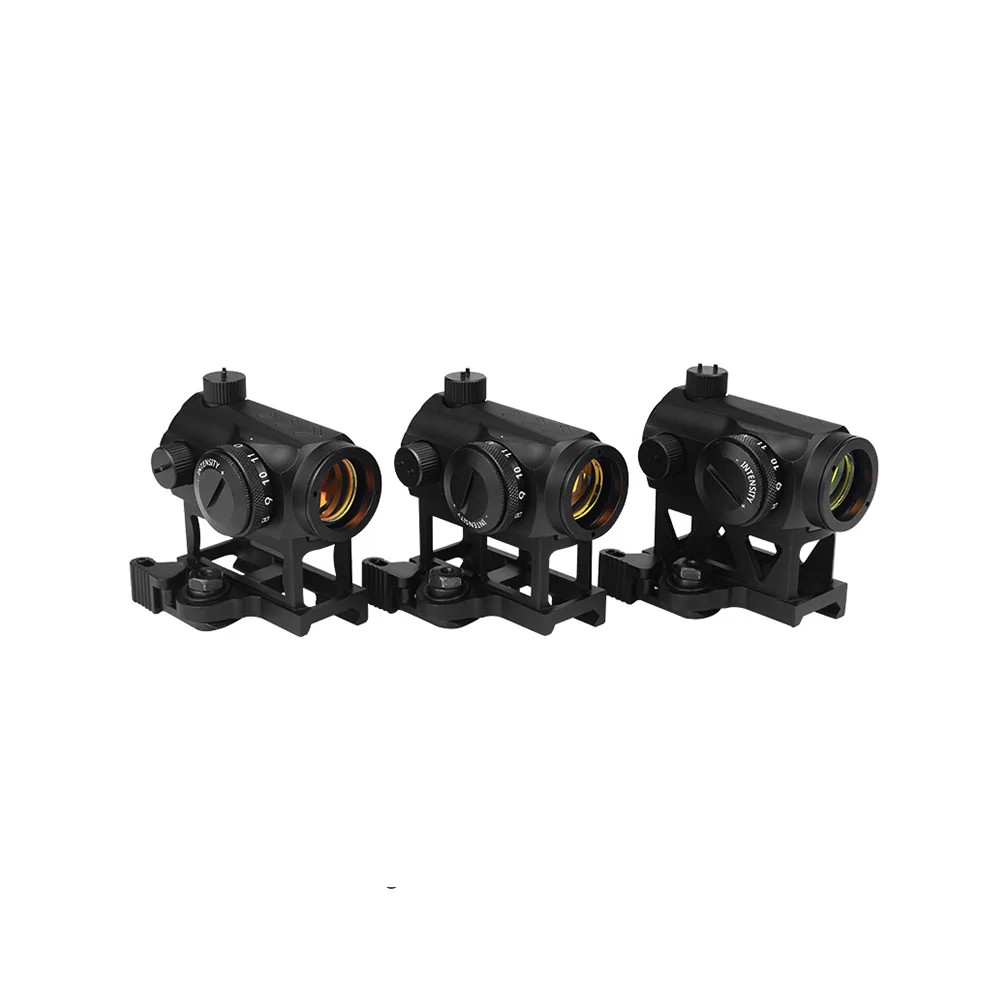 1x22 Mini T1 Illuminated Red Green Dot Sight With Quick Release Mount