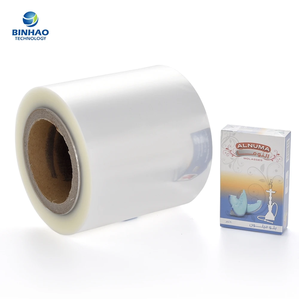 BOPP Roll Shape Cigarette Package Materials BOPP Film 120mm Wide for  Cigarette