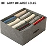 Grey 10 grids 60*47*25cm