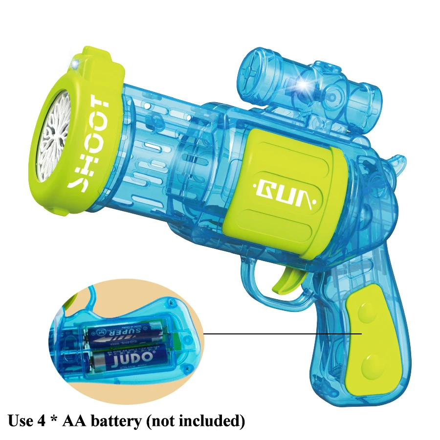 Bubble Toy Gun Pistol Bubbles Revolver Kids Bubble Machine Toy Pistol Gun for Kids
