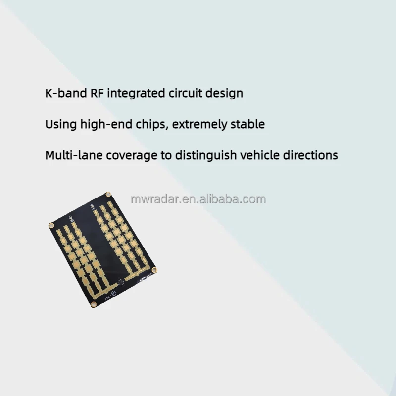 Low cost 24GHz Radar speed traffic road speed  warning radar  original factory for road speed measuring
