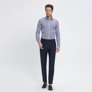 Hot Sale Business Style Formal Slim Fit Plus Size Men Suit Pants Trousers