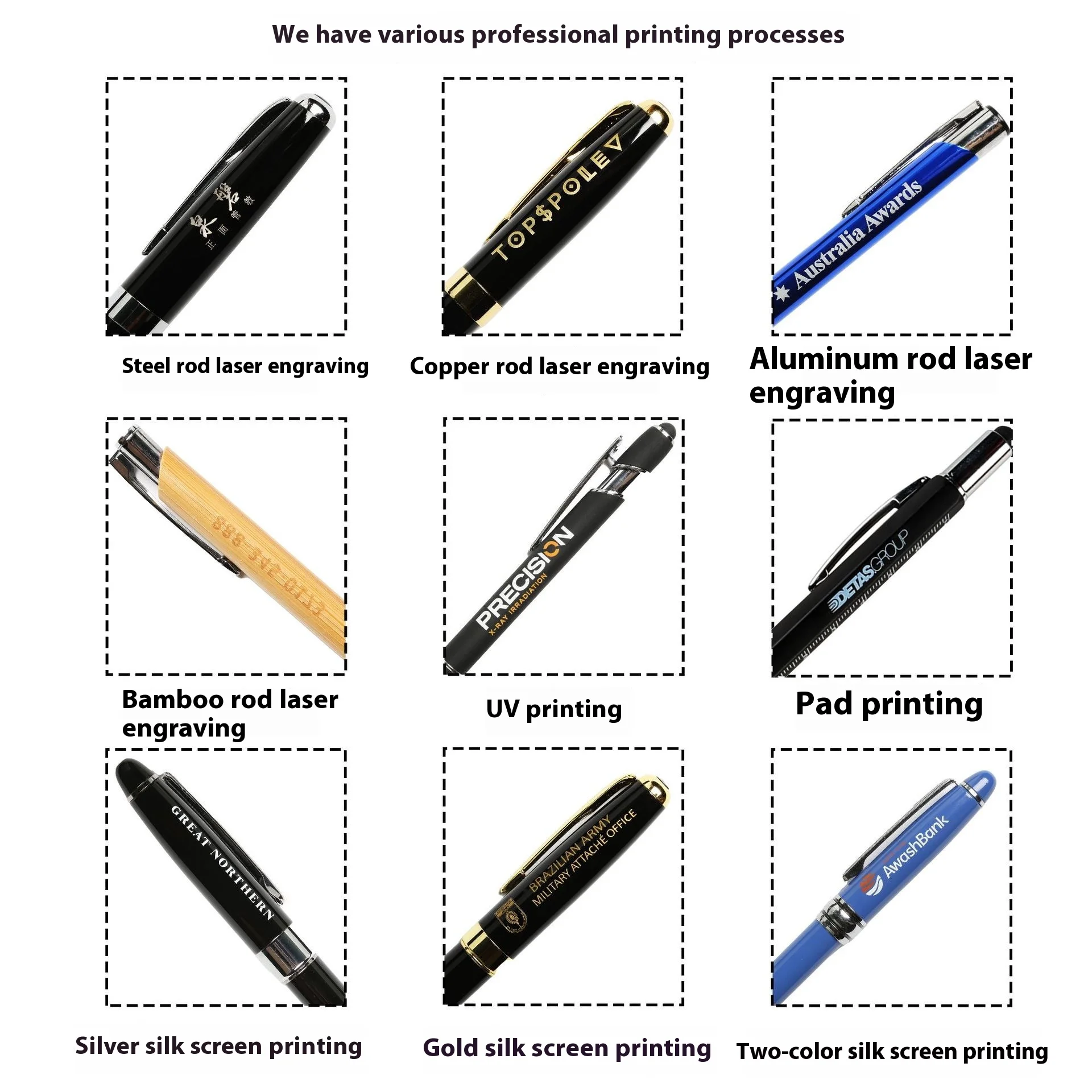 Gel Pens Smooth Writing With Comfortable Grip For Office And School_voghion.com