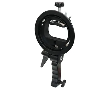 Kaliou E051 S-type Bracket Chuck Convenient Flash Bracket Hand-held Chuck Baorongkou Umbrella Hole Multi-purpose detail image