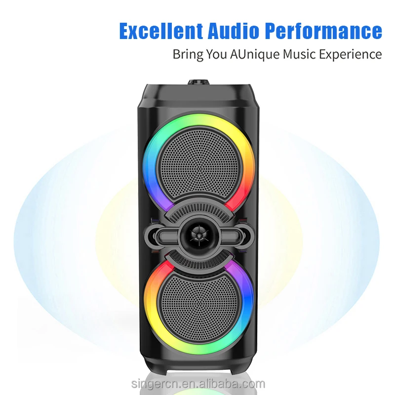 ZQS2803 Portable Bluetooth Speaker Perfect for Parties