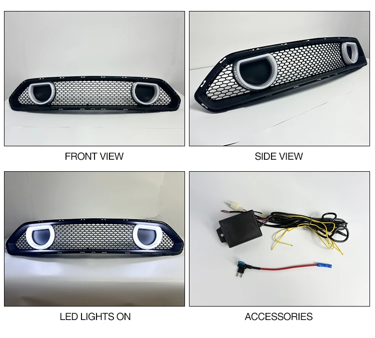 Car Grill Parts Automotive Parts Front Grille Mach Style Grill For Ford