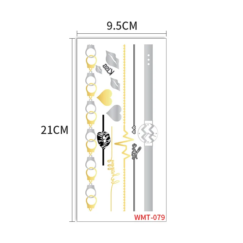 Золотые Соблазнительные трафареты хной принт временная татуировка наклейка индийская паста кружевная Вагина металлическая хна для женщин