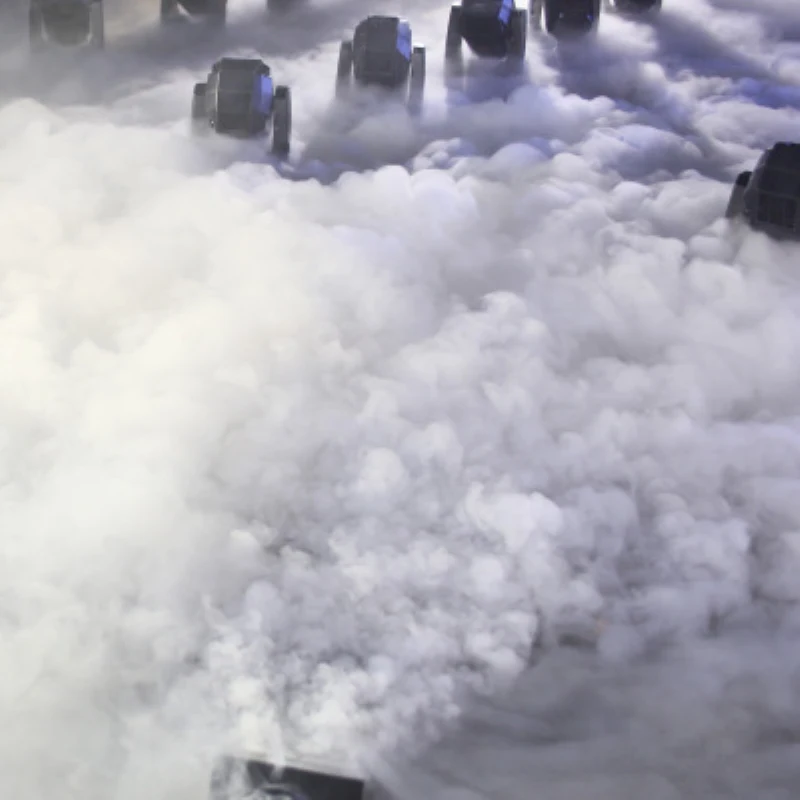 5000W Water Fog Machine Wedding Rental Stage Cloud Haze Dry Ice Stage Smoke Machine DMX512 Hookah Smoke Equipment