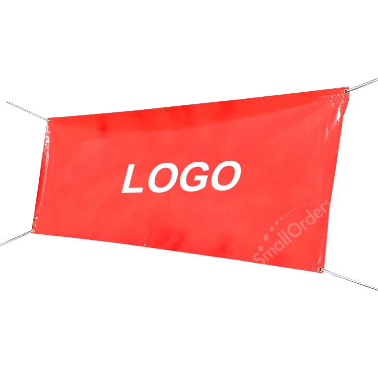 Large vinyl PVC advertising Mesh flag banner