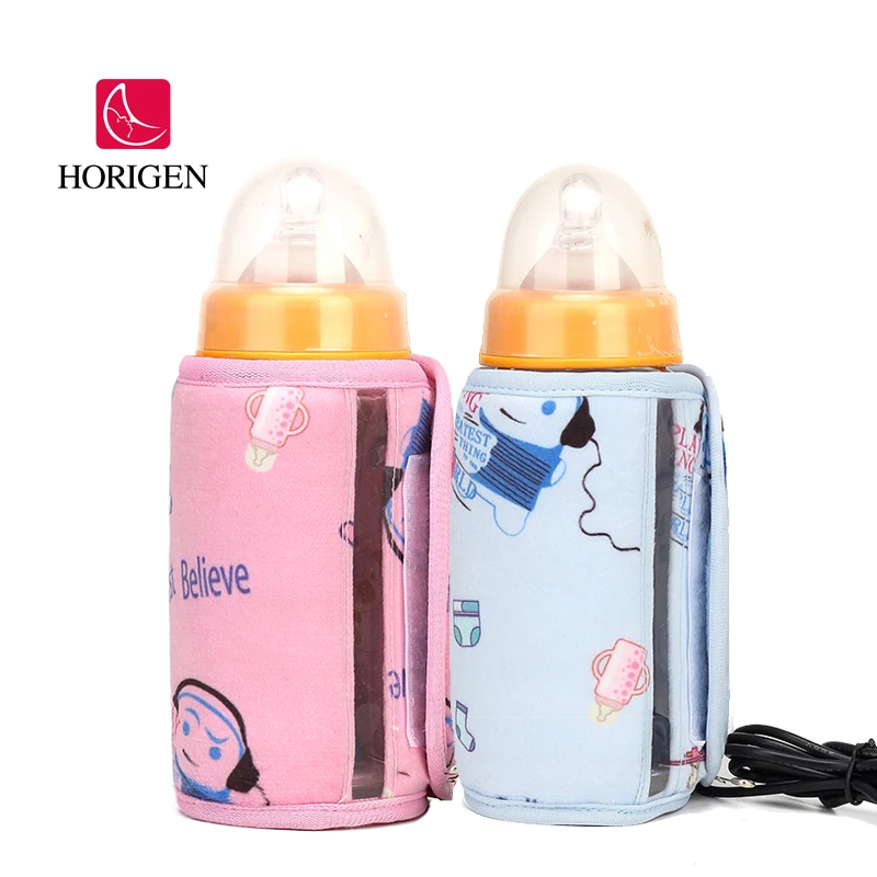 Factory Oem Custom Portable USB Baby Bottle Warmer Thermostat Heated Travel Babies Warmer Feeding Bottle Milk Warmer