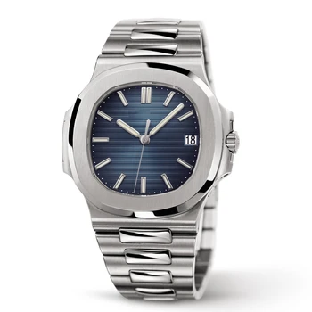 Top Brand Luxury Men Automatic Mechanical Watch Sports Male Military PP Watch Steel Luminous Hand AAA Nautilus Wristwatch