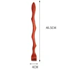 Red Wooden Curve