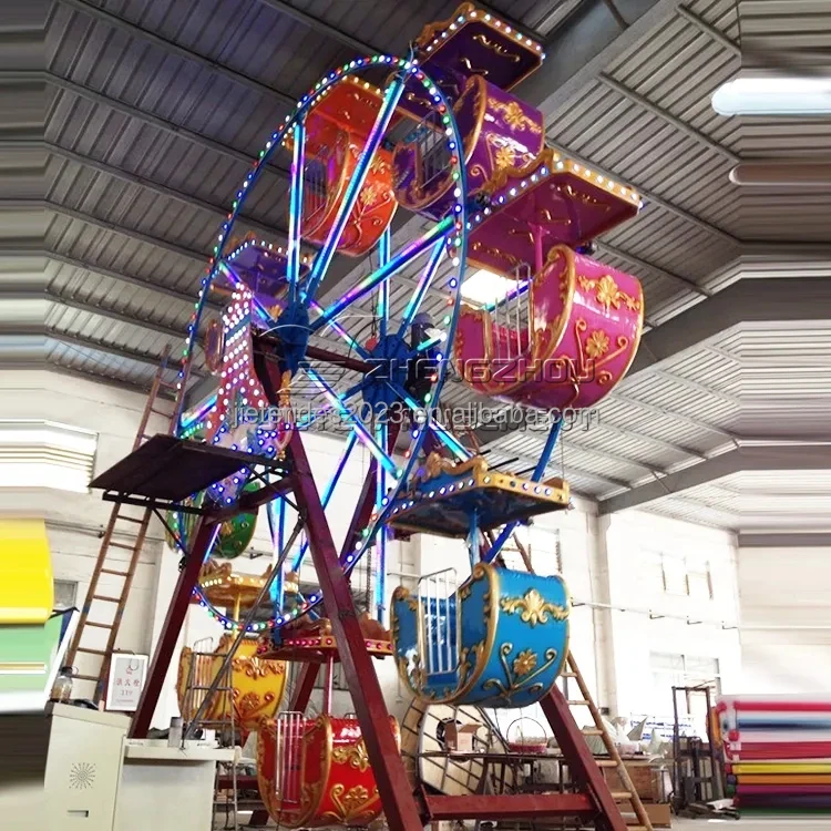 High quality amusement park children playground rides mini kids ferris wheel for sale