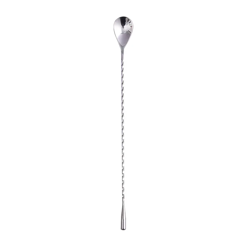 Bar Tool Multi-function Customizable Long Handle Stainless Steel Thread Bar Spoon for Bar