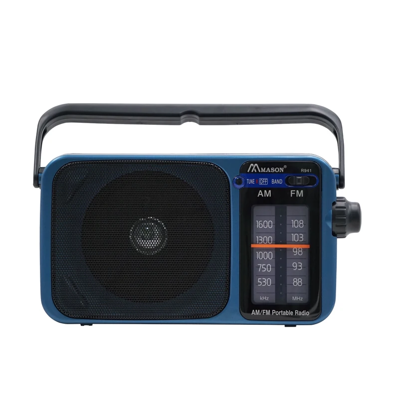 High Sensitivity Good Reception signal Medium Size Home AM FM Radio With Big Speaker