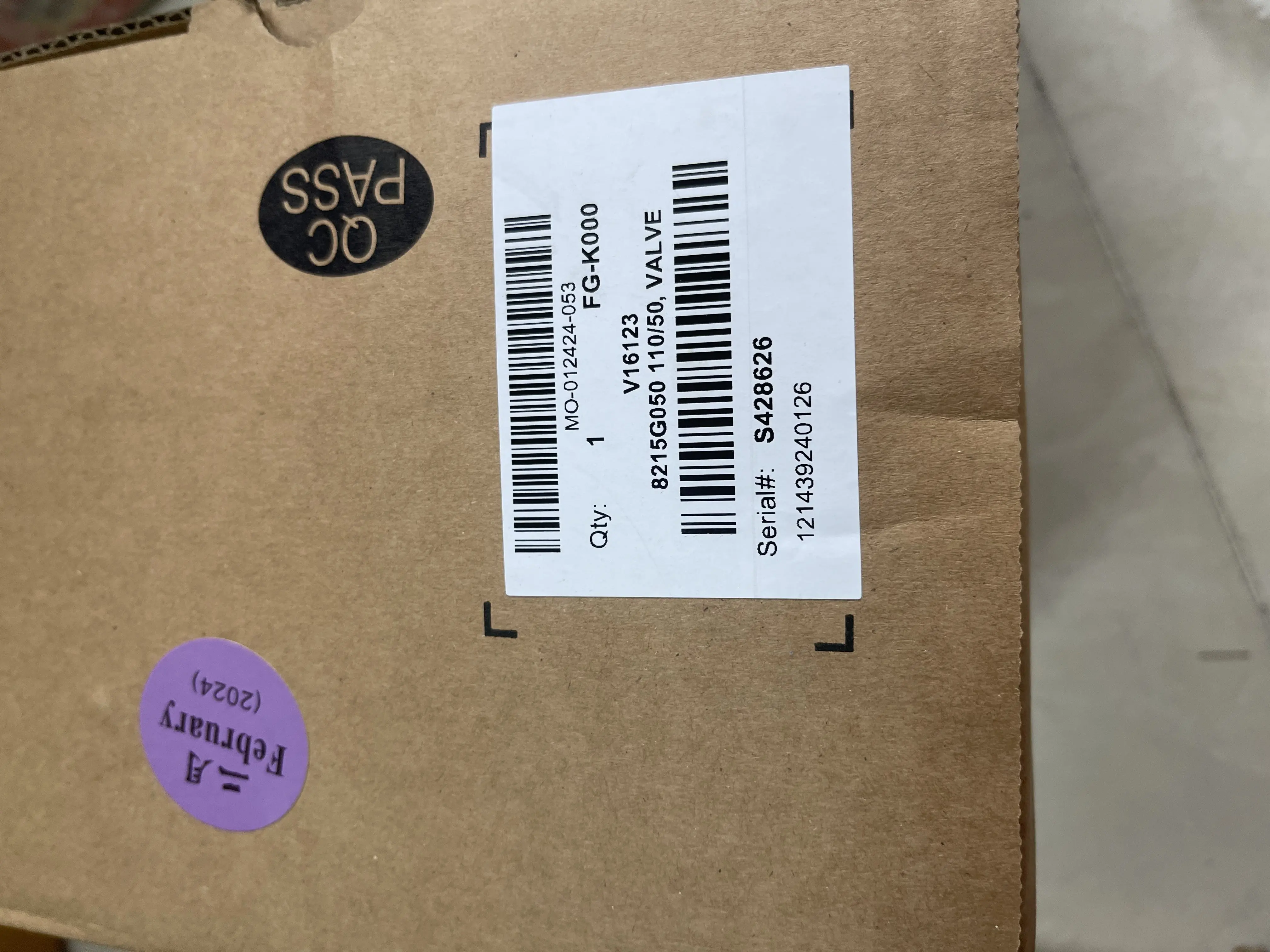 SPX Flow Valve 8215G050