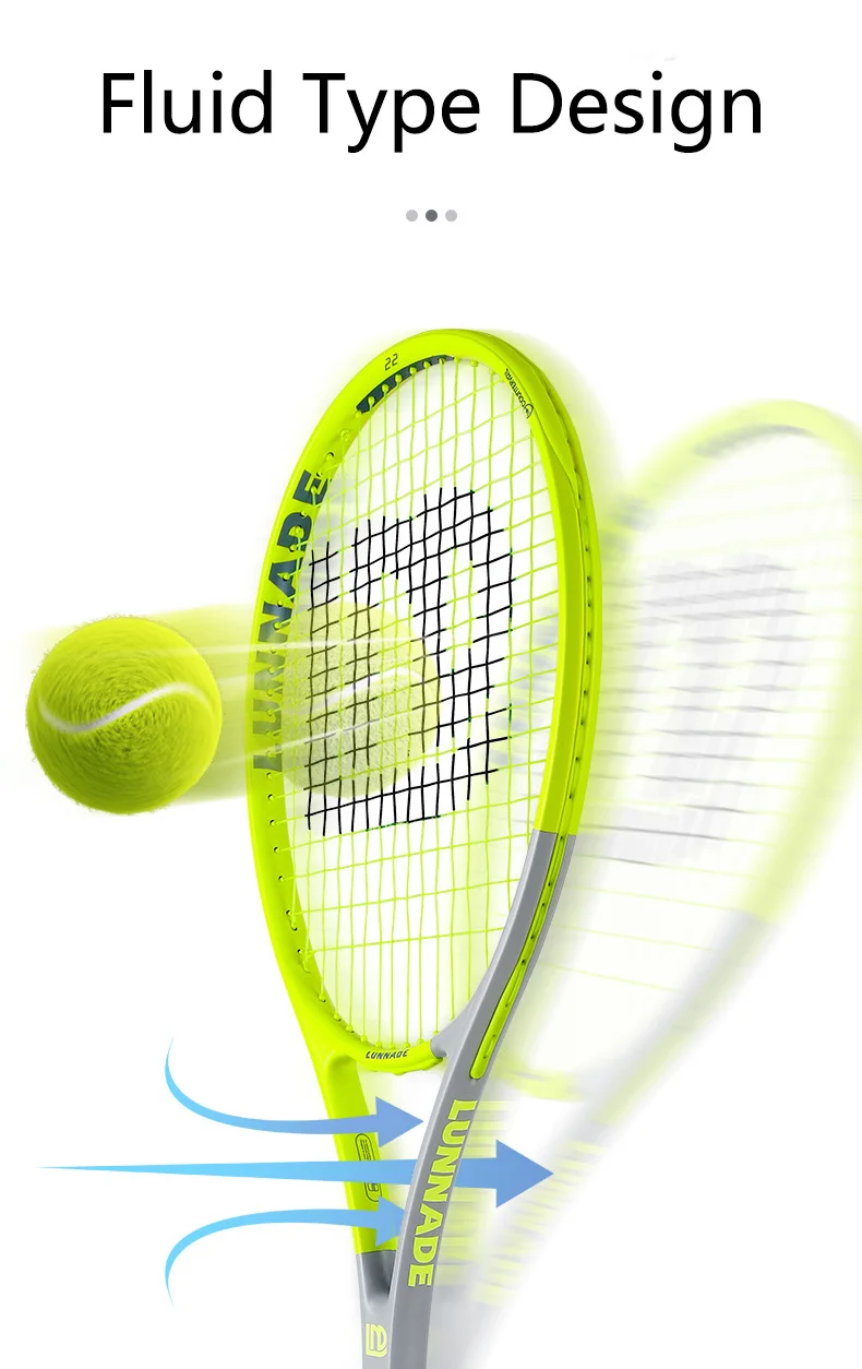 Wholesale Price Profesional Tennis Racket 27 Inch Tennis Racket With Bag Professional Carbon Gemini Tennis Racquet for Couple factory