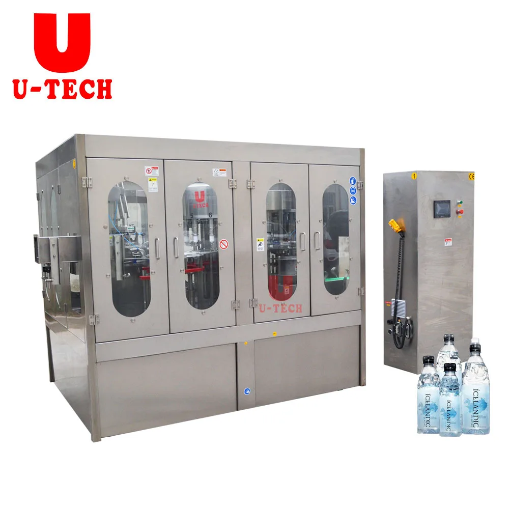 Small business complete turnkey mineral drinking spring water bottling manufacturing plant machine price cost for sale