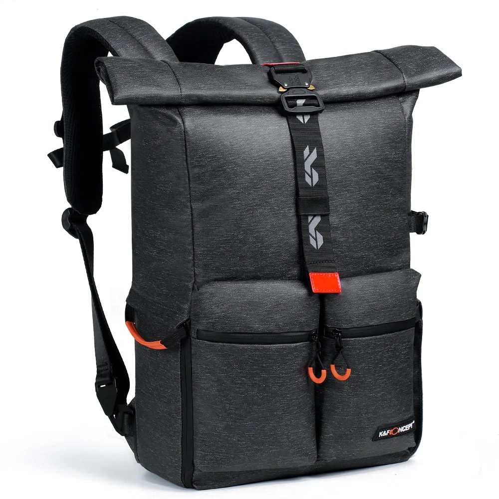 ק&F Concept Large Capacity DSLR Camera bag for outdoor photography