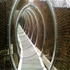 Zoo animal safety protection stainless steel rope mesh