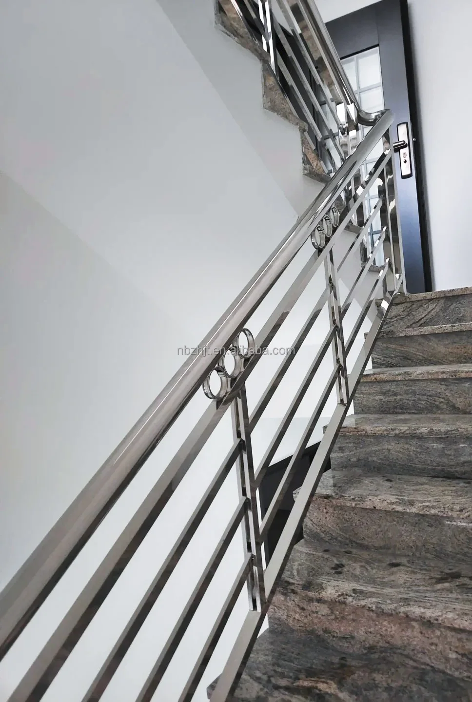 Contemporary 304 Stainless Steel Corridor Railings Protective Platforms ...
