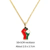 2-A Fist Necklace [Gold]