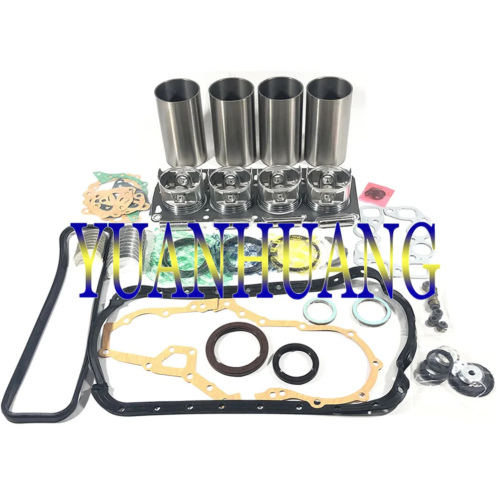 D500 Engine Rebuild Kit Wtih Full Gasket Set For Isuzu Engine Cylinder