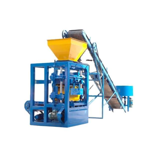 Popular Qt4-24  Parpaing Pavement Brick Making Machine for Sale