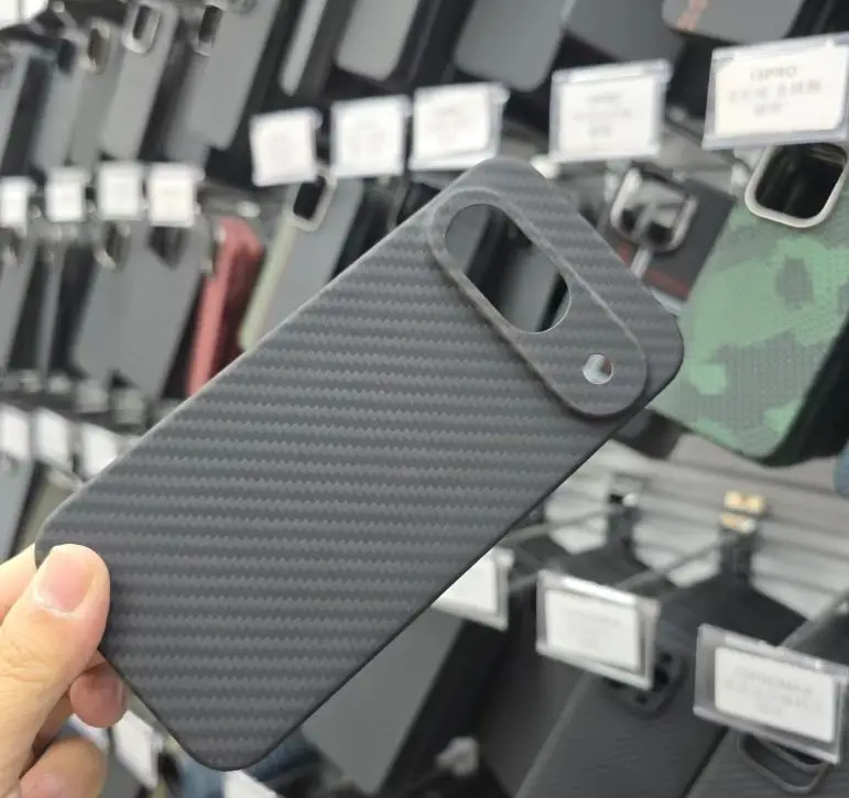 product kevlar carbon fiber aramid magnetic cover for google pixel9 9a 9pro xl anti fingerprint shockproof protective mobile phone case-4